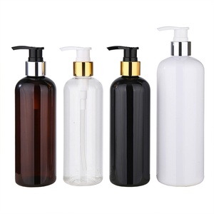 Botellas de Plástico PET Transparentes Blancas de 300, 500 y 1000 ml con Bomba Dosificadora para Jabón Líquido Corporal, Champú, 16 oz, Venta al Por Mayor - Product Image 3