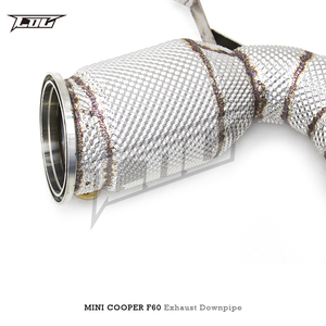 Tuyau d'échappement droit COC à débit libre pour <span class=keywords><strong>MINI</strong></span> <span class=keywords><strong>COOPER</strong></span> COUNTRYMAN JCW F60 2.0T 2017-2021304 tuyau d'échappement en acier inoxydable - Product Image 2