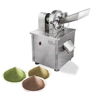 Máquina De Trituração De Alimentos Industrial Máquina De Moedor De Pó De Aço Inoxidável Para Especiarias Secas Moagem Triturador De Arroz