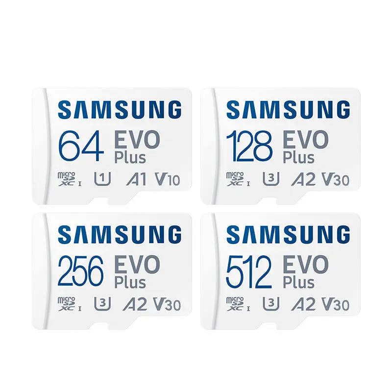 Samsung 100% originale alla rinfusa 128gb Microsdxc Micro Tf Sd Evo Plus classe 10 Uhs-3 Sam sung Sd Card 128 schede di memoria gb