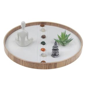 Kit <span class=keywords><strong>de</strong></span> Jardín Zen <span class=keywords><strong>de</strong></span> Escritorio al por Mayor, Bandeja <span class=keywords><strong>de</strong></span> Arena Blanca, Figura Meditando, Base <span class=keywords><strong>de</strong></span> Bambú, Alivio del Estrés, Decoración <span class=keywords><strong>de</strong></span> Oficina, Diwali, Ecológico - Product Image 3