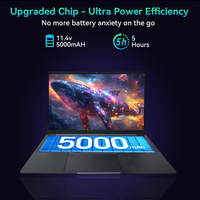 Nueva Computadora Portátil de 15.6 Pulgadas, Notebook con Intel Core I3 I5 I7 I9 de 12ª y 13ª Generación para Oficina, Negocios y Entretenimiento, con Windows 11, Wifi6, 0GB+0GB