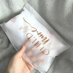 High Quality Customised Printing Resealable Clean <b>Zip</b> <b>Lock</b> Plastic <b>Bag</b> for Packaging Clothing - Product Image 3