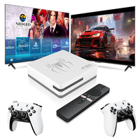 Nouvelle console de jeu vidéo 3D 4K HD G7 2026, cadeau familial, double manette sans fil PS2, boîtier de jeu rétro Android haute définition pour TV