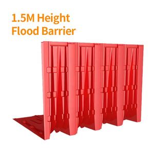 Barriera antiallagamento perimetrale con pannello a forma di L barriera per la prevenzione delle inondazioni dell'acqua con altezza 75 cm barriera antiallagamento in plastica - Product Image 6