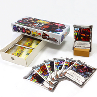 Cartes de jeu pour enfants Impression personnalisée avec couvercle et boîte de base Jeu de cartes à boire personnalisé avec verres à liqueur