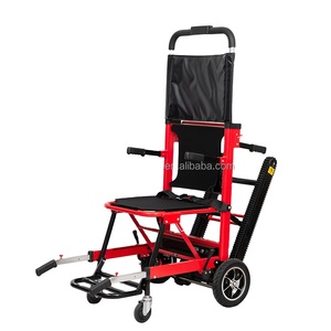 Produk laris, kursi roda lipat aluminium elektrik, kursi tangga evakuasi, kursi roda nyaman Transfer atas dan bawah tangga - Product Image 5
