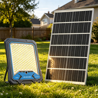 Reflector Solar LED de 300W 400W 500W con Clasificación IP66 y Cámara CCTV para Obras de Construcción y Monitoreo Remoto, Alto CRI 80