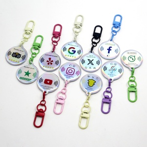 สติกเกอร์กันน้ำแบบกำหนดเองขนาดเล็กอัจฉริยะพร้อมชิป NFC พิมพ์ด้วยเลเซอร์ 213 215 216 แท็ก RFID - Product Image 6