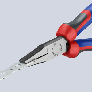 KNIPEX 20 02 160 Alicates de punta plana con mangos ergonómicos, negros 160 mm - Product Image 2