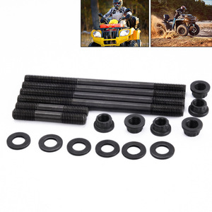 Pernos de Cabeza de Cilindro para Yamaha Rhino Raptor 660, Kit de Pernos de Acero Negro XZZ060 - Product Image 4