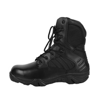 Professionnel hommes 8 pouces noir Combat tactique entraînement botte EVA chaussures d'hiver maille tissu imperméable été bottines désert
