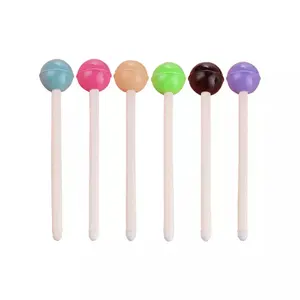 Manufacturers Supply Quality Lollipop Gel Pen Cute Children Stationery Gel Ball Pen