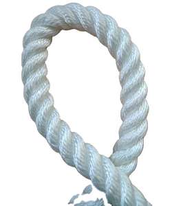 Personnalisé Meilleur résistant à l'usure 60mm 96mm Nylon Corde Polyamide <span class=keywords><strong>3</strong></span>-Strand Marine Corde pour Navire Amarrage Remorquage Élingue De Levage - Product Image 5
