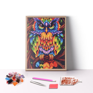 Accessori per <span class=keywords><strong>Arte</strong></span> Diamante <span class=keywords><strong>PL</strong></span>, Kit Fai-da-Te per Decorazione Casa, Pittura Diamante 5D Personalizzata da Foto, Cristallo e Porcellana - Product Image 3