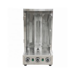 Mini barbecue Shawarma a Gas in acciaio inossidabile con tre bruciatori a infrarossi - Product Image 3