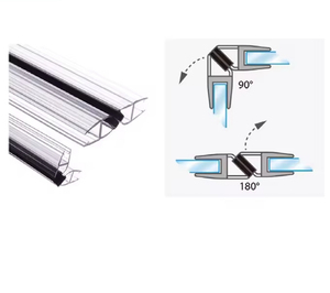 6/8/10/12mm trong suốt vòi hoa sen cửa từ con dấu-90 vòi hoa sen cửa từ con dấu vòi hoa sen kính cao su con dấu - Product Image 4
