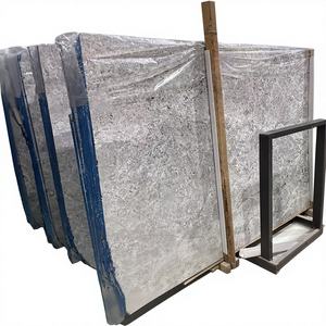 Losas de Mármol Gris Pulido de Lujo GOLDTOP, Tono Oscuro, Resistentes al Agua y Ecológicas para Pisos Modernos, Cocinas y Baños - Product Image 1