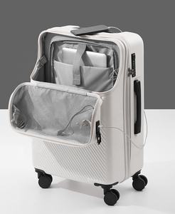 Maleta de Viaje con Ruedas Giratorias Universales y Candado TSA, Diseño Personalizado, 20, 22, 24, 26 Pulgadas, Color Caramelo, Material PC, Unisex - Product Image 3