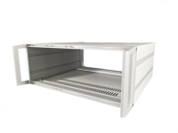RDEKONO Schroff 19" 3U CompacPRO Aluminium Desktop-Gehäuse CPCI VMEbus VME64X ATCA VPX PXI Karten-Chassis Rackmount