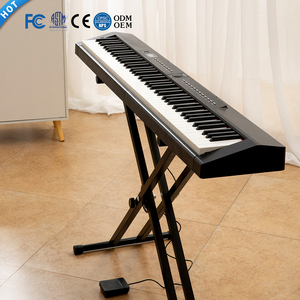 Led hiển thị chất lượng cao kỹ thuật số đàn piano bàn phím MIDI điều khiển Organ điện tử chuyên nghiệp 88 phím arranger bàn phím - Product Image 5