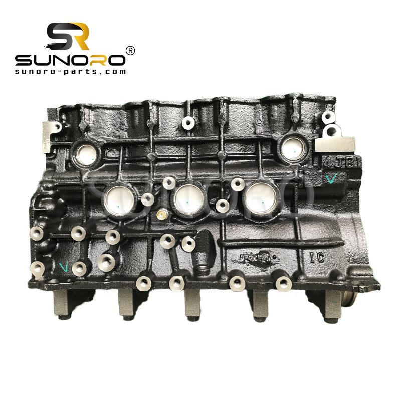 Isuzu Excavator ZX70 4JG1 4JG2 Engine Cylinder Block 8-97352744-2