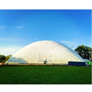 Gran Domo Hinchable Deportivo con Estructura Soporte para Padel, Campo <span class=keywords><strong>de</strong></span> Fútbol, Carpa Deportiva Inflable para Ejercicio - Product Image 3
