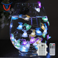 Guirlande lumineuse LED Lapin de Pâques et Carotte 3M 40 LED, à piles, 8 modes, avec minuterie, fil de cuivre, décoration intérieure, vente en gros OEM