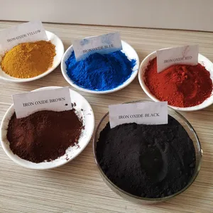 लोहे के आक्साइड रंग वर्णक Fe2o3/Fe3o4 पाउडर अकार्बनिक रासायनिक फ़र्श के लिए लोहे के आक्साइड