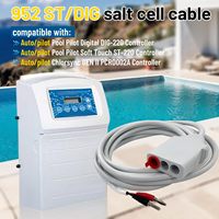 سلك خلية الملح 952-ST/DIG بطول 12 قدمًا مع قابسين على شكل موزة لـ AutoPilot DIG-220 ST-220 PCR0002A