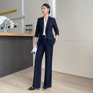 Costume anti-rides professionnel haut de gamme pour femme, style business, coupe ajustée, pour avocat ou fonctionnaire - Product Image 3