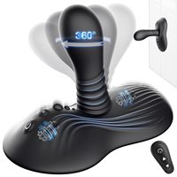 Ein tragbarer Strap-on-Dildo-Sexapparat mit App und Fernbedienung für Klitoris- und Vaginalvibration wird direkt vom Hersteller verkauft.