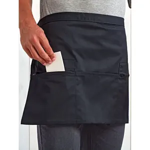 Zipper Pocket <b>Waist</b> <b>Apron</b> custom merchandising - Product Image 3