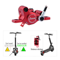 ZOOM HB-875E 2 pistons côté droit installé Ebike frein hydraulique Scooter électrique Kugoo G2/M4/M5 PRO L8 Kaabo Wolf Warrior V2