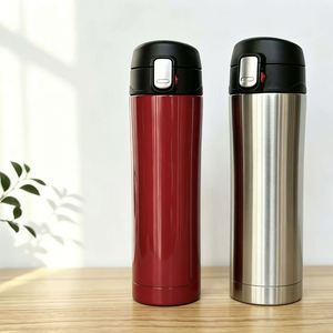 Venta al por Mayor de Regalos Empresariales, Vaso Térmico Ecológico Japonés de 450 ml, Acero Inoxidable 304, Tapa Abatible con Cierre, Taza de Viaje - Product Image 5