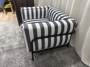 Muebles Disen para Exteriores, Sofá Individual con Estructura Metálica, Sofá de Jardín Impermeable, Conjunto de Sofás para Exteriores - Product Image 4