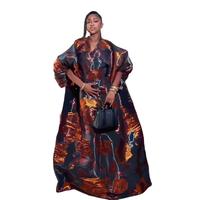 Robes africaines pour femmes, vêtements en tissu jacquard luxueux, robes traditionnelles nigérianes, vêtements africains grande taille pour femmes