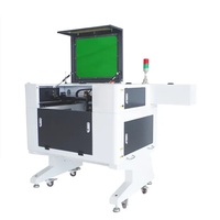 Machine de gravure et de découpe laser CO2 6040 60W/80W/100W Bois Papier Acrylique Cuir Plastique Tissu