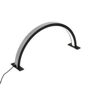 Lámpara de arco LED de gran diámetro, luz de media luna para mesa, lámpara UV para decoración de uñas con diamantes para artistas profesionales de uñas - Product Image 1