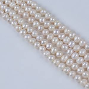 Perlas de Agua Dulce Barrocas de 10-11 mm con Orificio Recto, Material para Collar y Pulsera, Imitación Natural de Zhuji para Diseño Creativo - Product Image 5