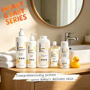DEMUM MOQ 1000 pièces 360 ml Gel Douche et Shampoing 2-en-1 pour Bébé au Beurre de Karité et Calendula, Ingrédients Naturels Hydratants, Formule Végétale - Product Image 4