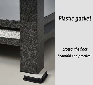 Xếp chồng kệ kho kho kim loại Kệ thép tổ chức dây Giá cửa hàng kệ giá - Product Image 4