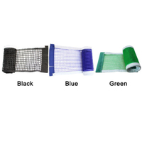 Ensemble de tennis de table professionnel Raquettes de ping-pong de qualité avec filet et pagaie pour jouer à l'intérieur ou à l'extérieur à la maison