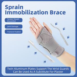 Sağ kol yaralanmaları için Splints karpal tünel sıkıştırma bileklik ile ayarlanabilir bilek desteği Brace - Product Image 2