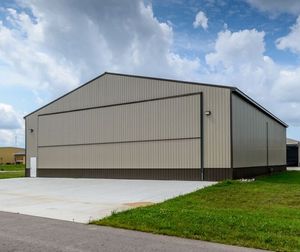 Galpão Industrial de <span class=keywords><strong>Metal</strong></span> para Aeronaves, Armazém, Estrutura de Aço Pré-fabricada para Aplicações Externas - Product Image 4