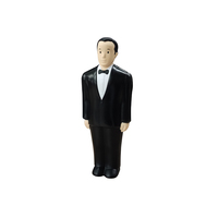Forme personnalisée Squishy mariée marié humanoïde PU mousse jouet Anti Stress humain docteur presser jouets