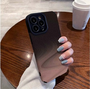 Funda de Teléfono Móvil de Cuero Artificial TPU con Estampado de Ondas de Arena en Degradado Negro y Rosa para <span class=keywords><strong>iPhone</strong></span> X, Xr, <span class=keywords><strong>11</strong></span>, 12, 13, 14, 15, 16, 17, 18 Pro Max - Product Image 5