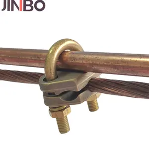 热销优质u型螺栓型电缆连接器夹黄铜钢丝绳u型螺栓夹
