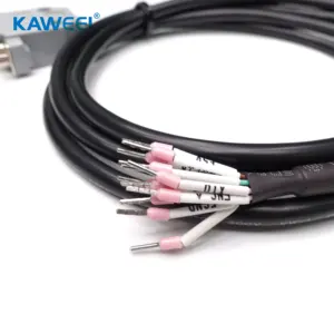 D-SUB elektronik tipe 9pin 15pin D-SUB Harness kawat dengan kepadatan tinggi