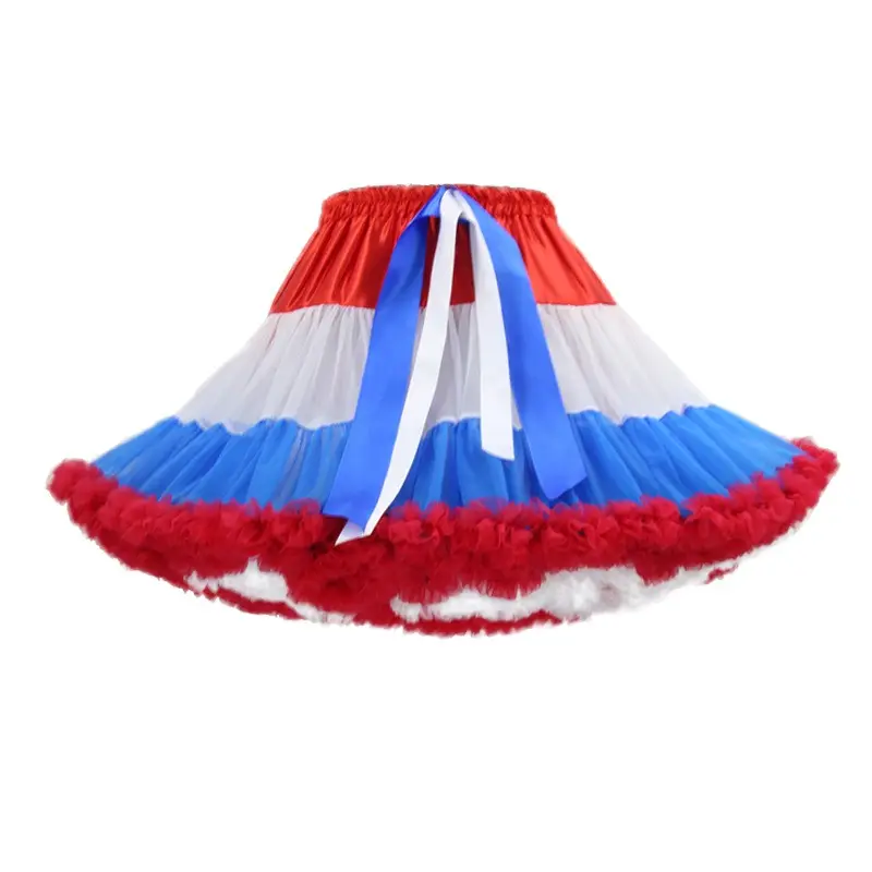 Rood Wit Blauw Tutu Prinses Tutu Vakantie Pettiskirk